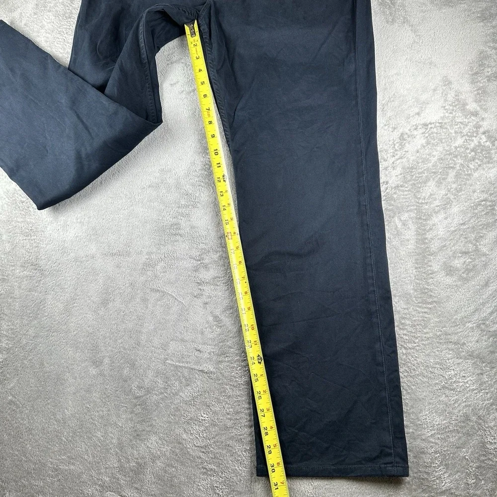 Tommy Bahama Men's Pants 36x32 Black Cotton Stretch Casual Chino Straight Leg‎